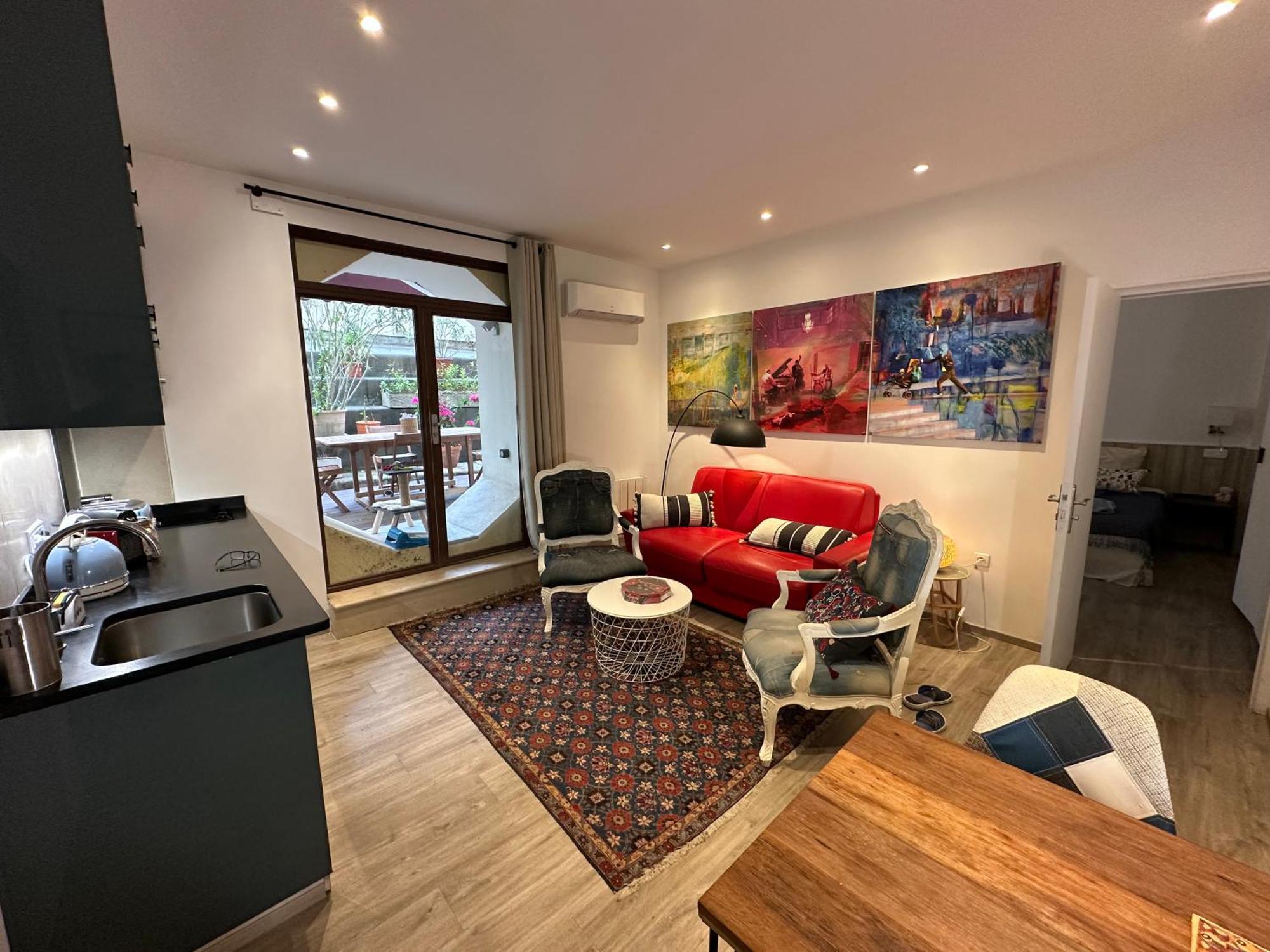 Promenade Des With Ac Near Negresco Apartamento *